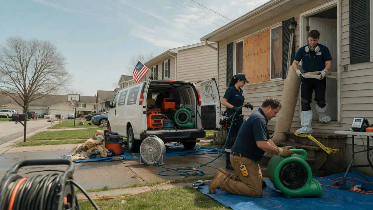 Water Damage Restoration in Clarks Point, AK near me